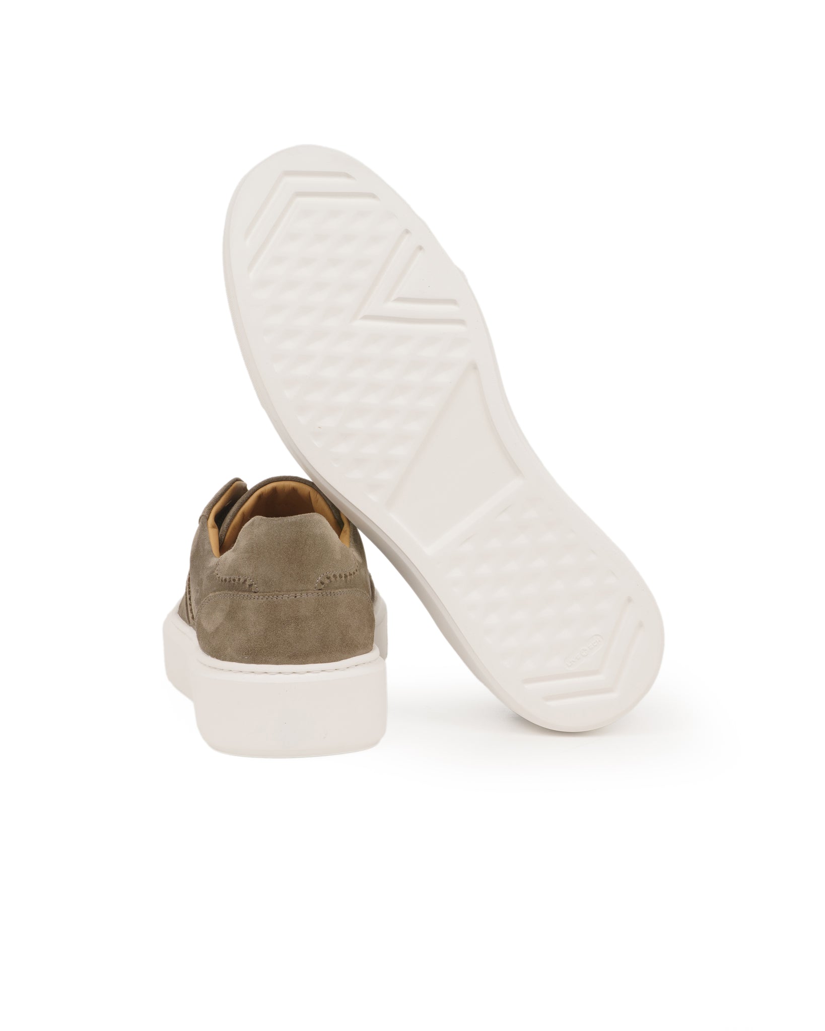 Sneakers light cachemire taupe fondo falco bianco